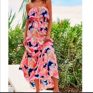 BNWT Lilly Pulitzer Caridee Maxi Dress Size Small